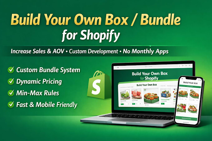 build a custom bundle for shopify