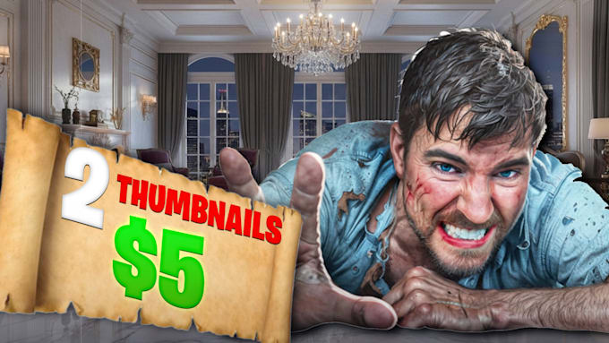 design clickbait crypto nft youtube thumbnail to boost CTR