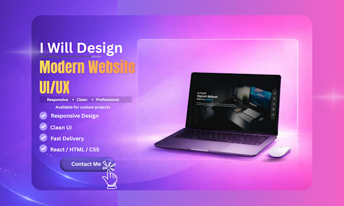 create a clean and professional student portfolio website