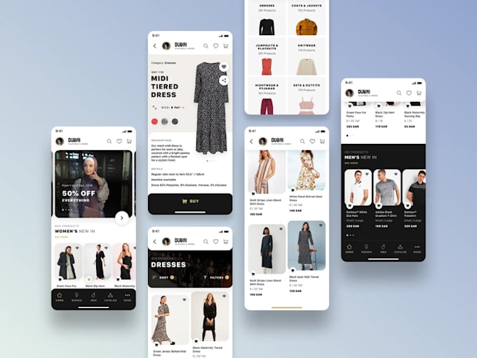 create arabic zid salla website for you shopify ecommerce store