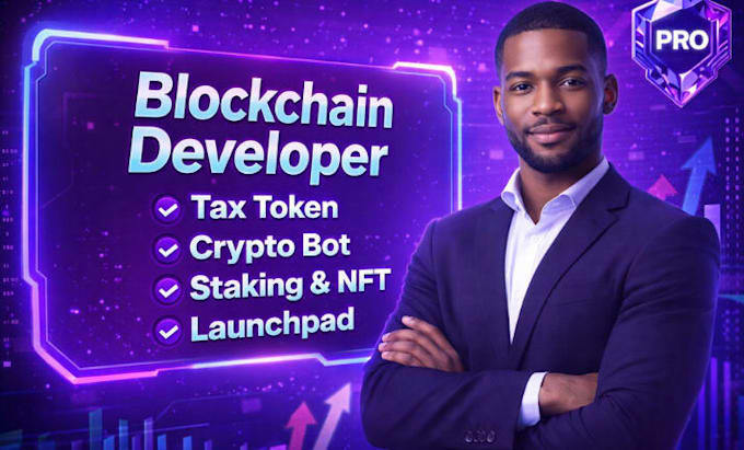 be blockchain developer for ico staking crypto bot cross chain bridge web3 dapp