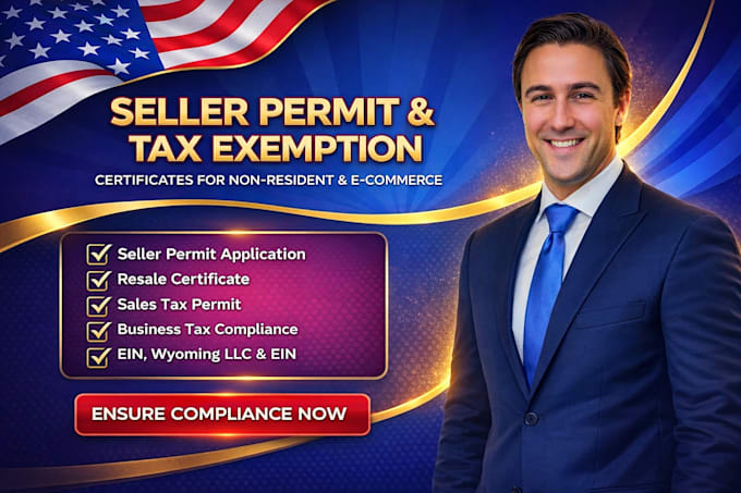 do sales tax preparation, sales tax filing, seller permit, resale certificate