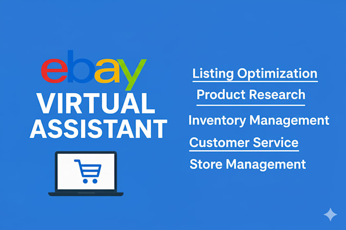 be your professional ebay virtual assistant