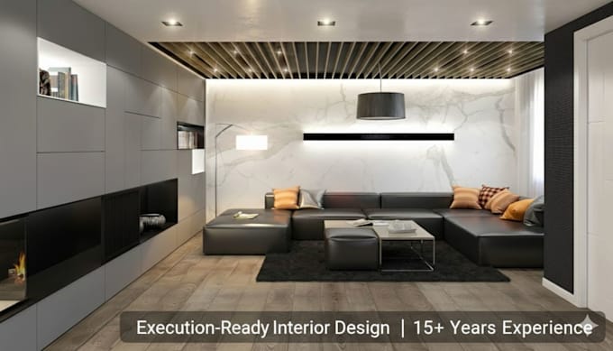 Create detailed 2d interior drawings for site execution by Vaibhav ...