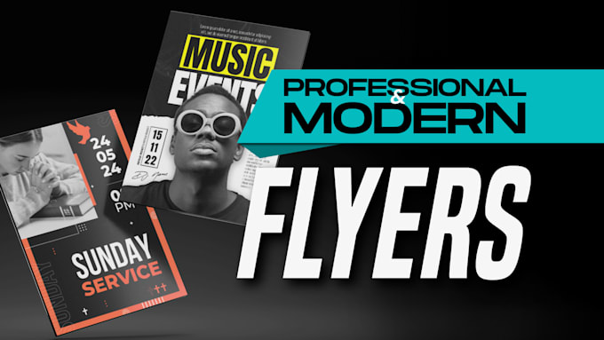 design professional flyer and poster