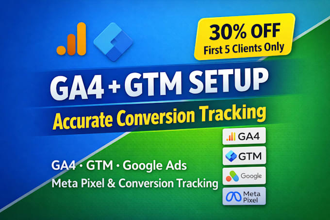 fix ga4 tracking issues and setup conversion tracking events