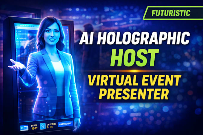 develop an ai holographic virtual host for exhibitions and events