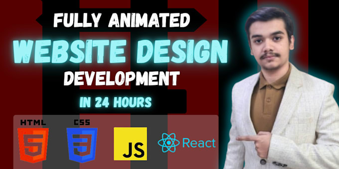 create js animated and functional websites in just 24 hours