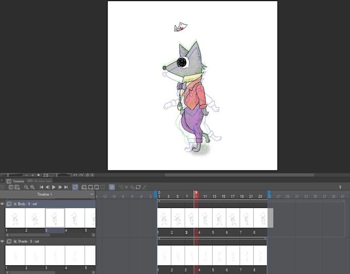 create hand drawn 2d animation seamless loops, gifs, idle sprites no ai