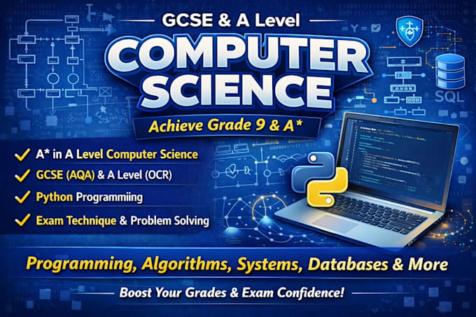 provide gcse and a level computer science tutoring