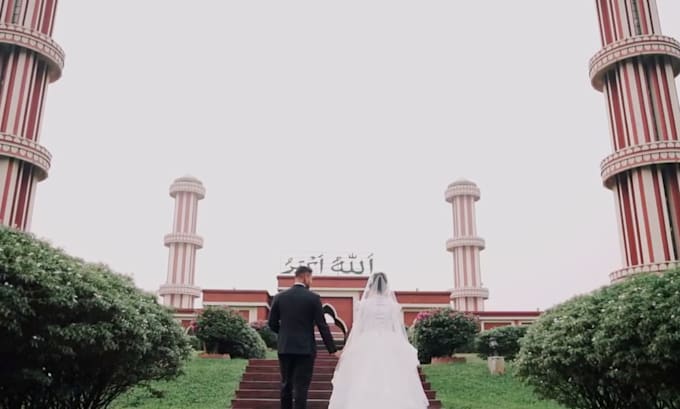 cinematic wedding video editing and highlights