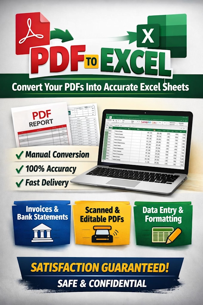 convert PDF to excel with accuracy
