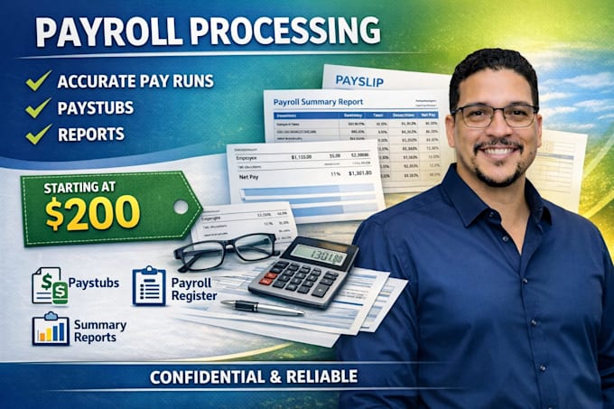 process your payroll accurately and deliver payroll reports