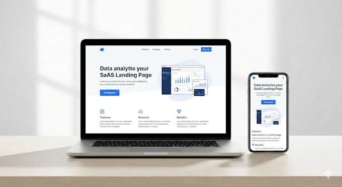 Design and develop a modern responsive landing page by Eyadgamal887 ...