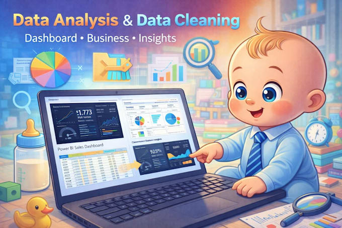 do data analysis, reports, and dashboards in excel