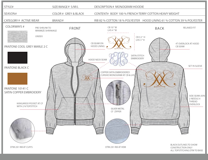 create advanced fashion tech packs