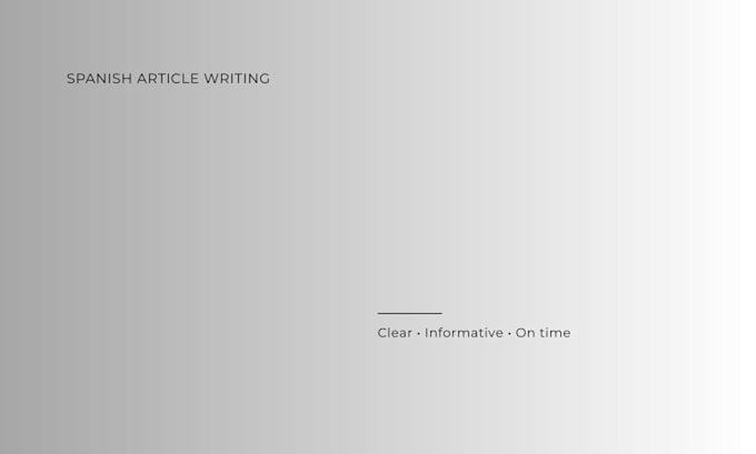 writeclear spanish texts and transcriptions