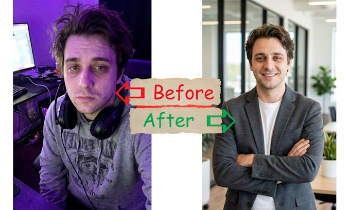 create professional or casual ai linkedin headshots
