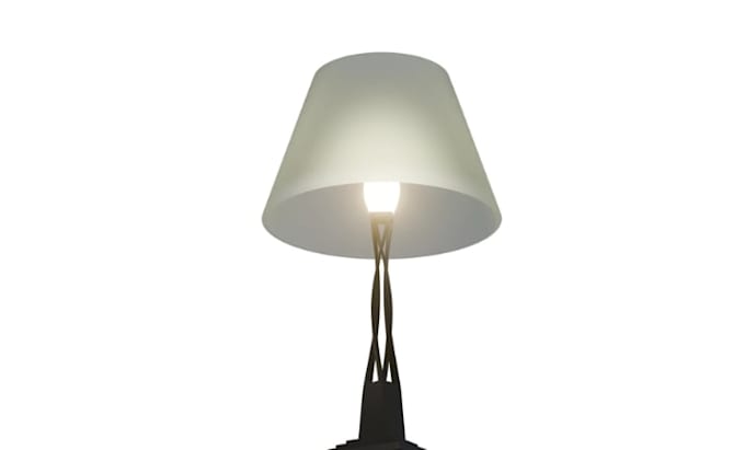 create 3d lamp modeling 3d lamp design 3d amazon product rendering design