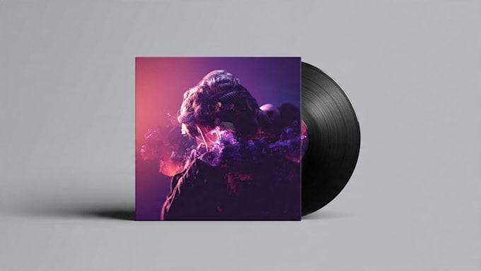design album cover or single cover art
