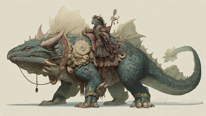 draw fantasy or dnd creatures and monsters