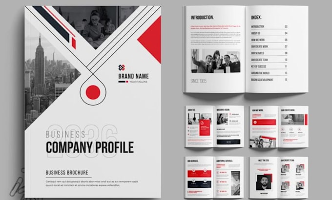 Digital Brochure.pdf Design corporate digital brochure, company profile, annual report ...