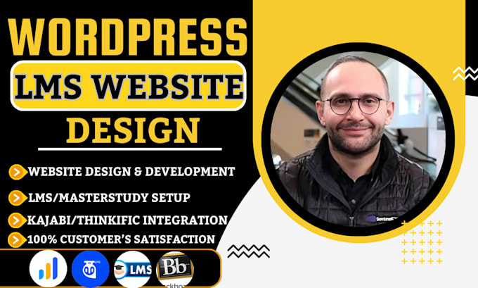 develop and customize wordpress lms website with learndash, learnpress, wplms
