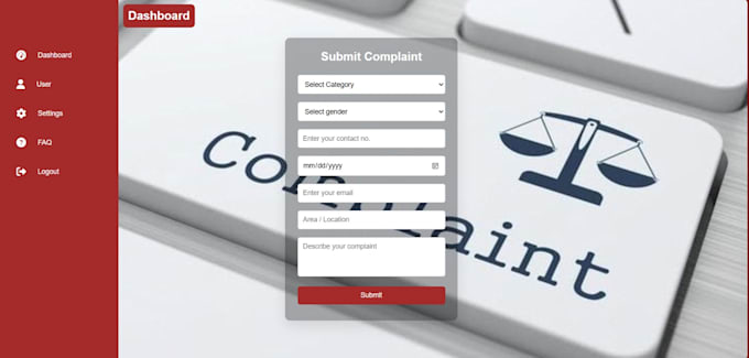 make a beautiful website dashboards for you