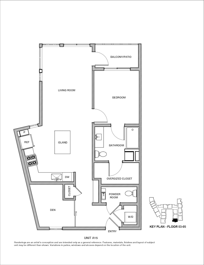 redraw floor plans for real estate agent