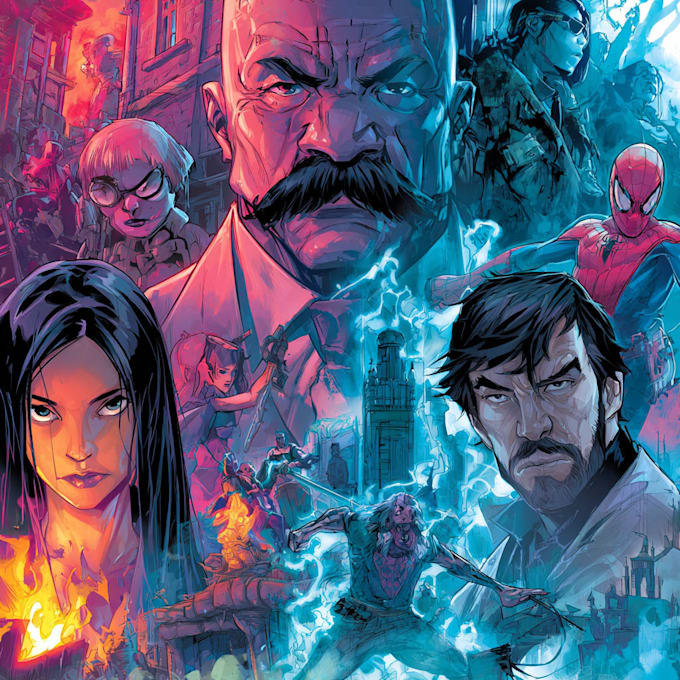 do comic book illustration comic strip comic graphics novel cover art artist