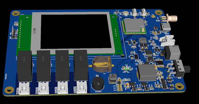 do design rp2350 esp32 stm32 rp2040 pcb layout
