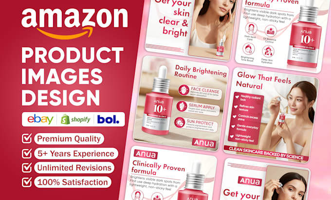 High converting amazon listing images and product infographics pictures ...