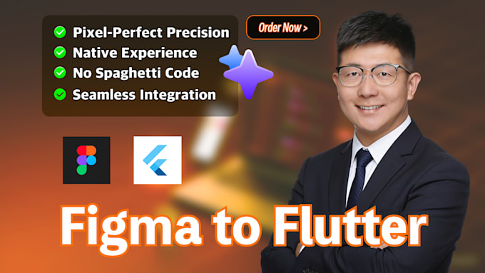 convert figma to flutter code with pixel perfect UI and smooth animations