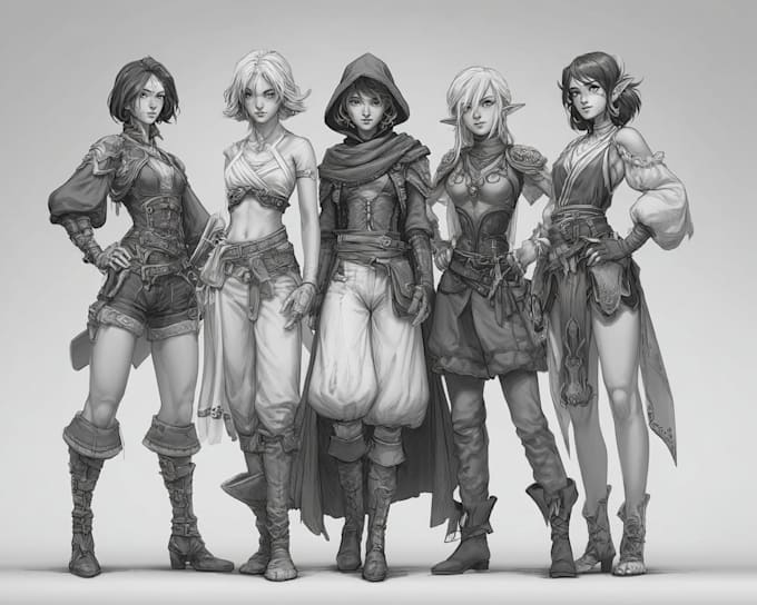 illustrate your dungeons and dragons characters creature