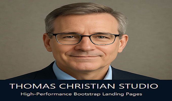 design a high converting bootstrap landing page