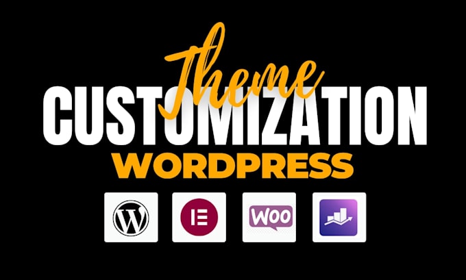 install wordpress, setup theme, and customize wordpress website