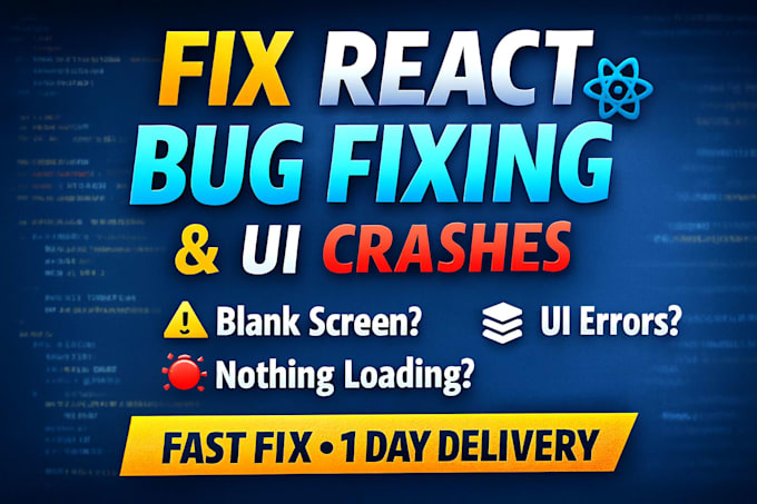 fix react blank screen, UI bugs and crashes in 24 hours