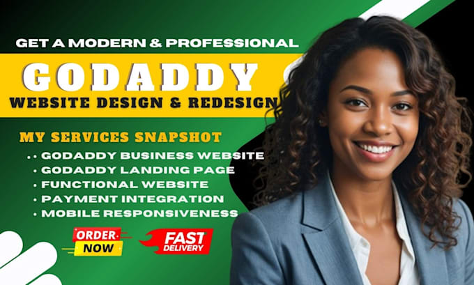 develop godaddy website design godaddy website redesign godaddy website design