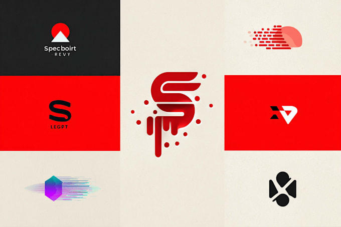 do modern tech startup logo , brand identity style guide