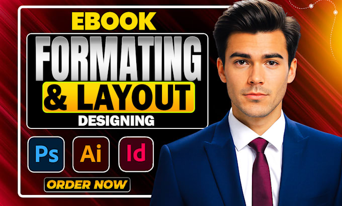 do book layout, formating and cover design for print ready