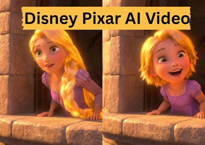 create  consistent character disney style ai animation video