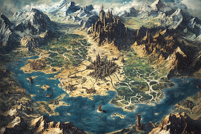 create your fantasy maps
