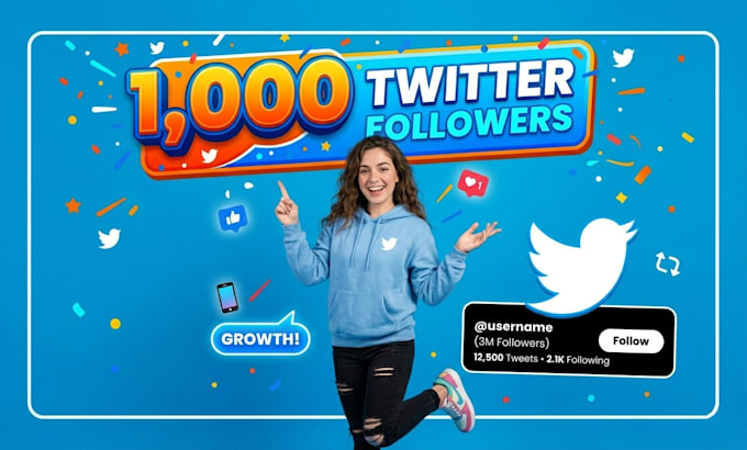 do twitter promotion fast organic growth to increase followers and engagement