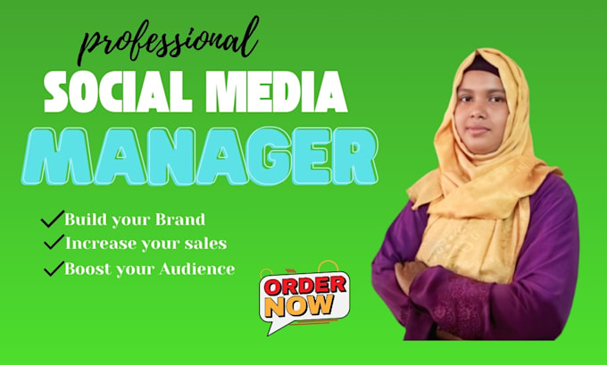 be your social media manager