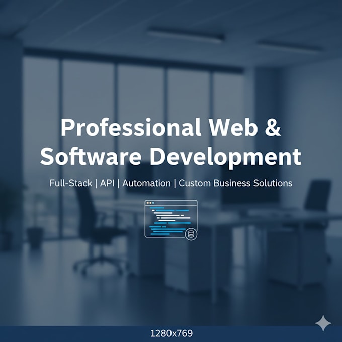 develop custom web and software solutions for your business