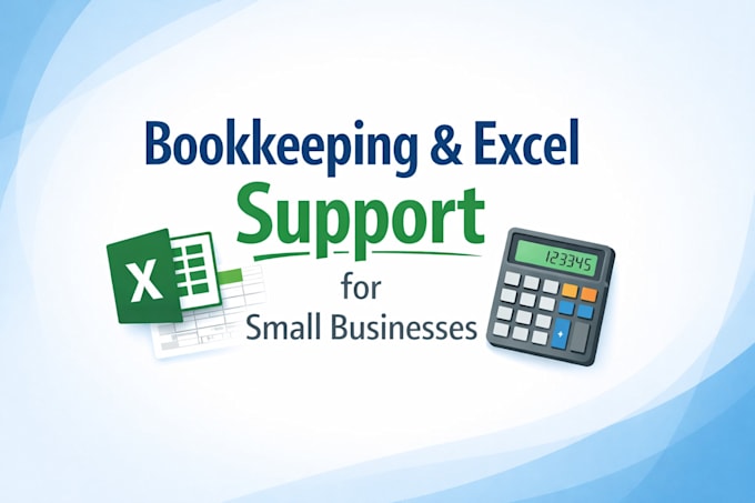 do excel bookkeeping and accounting for small businesses