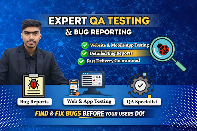 do manual QA testing and provide detailed bug reports