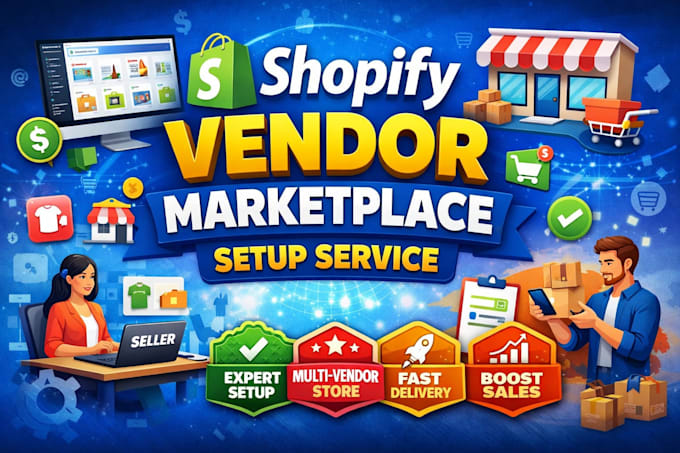 build ecommerce website, multi vendor, shopify marketplace, marketplace website