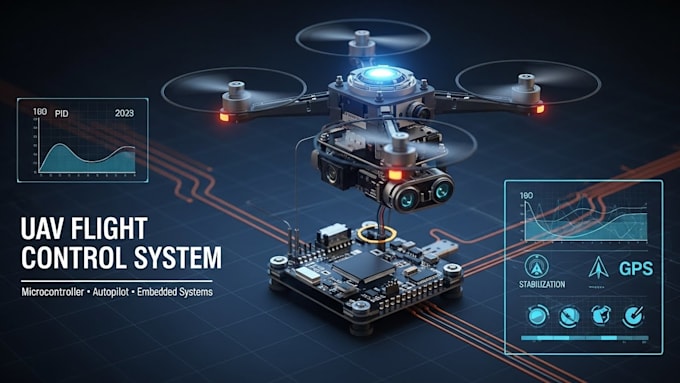design a microcontroller based uav flight control system
