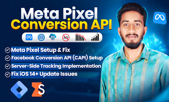 fix facebook pixel setup meta conversion API capi server side tracking GTM